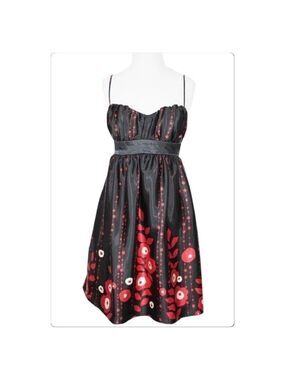 Speechless tulle & satin strappy floral party dress Jr 9